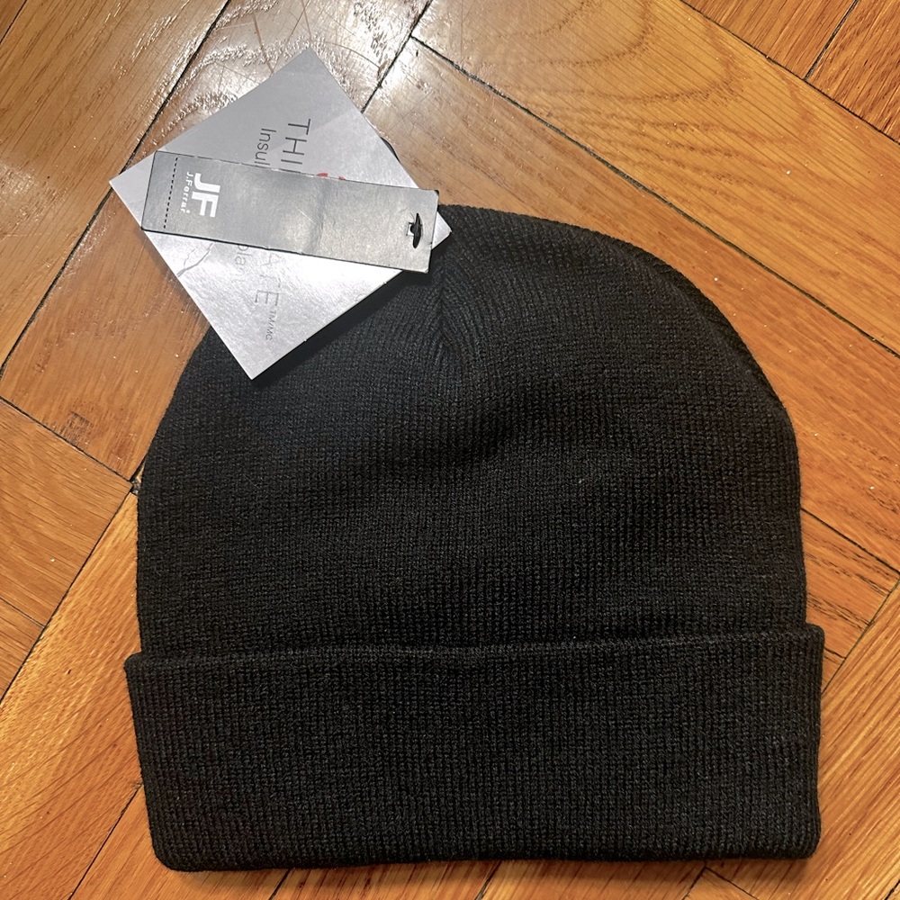 Men’s Black Beanie Cap